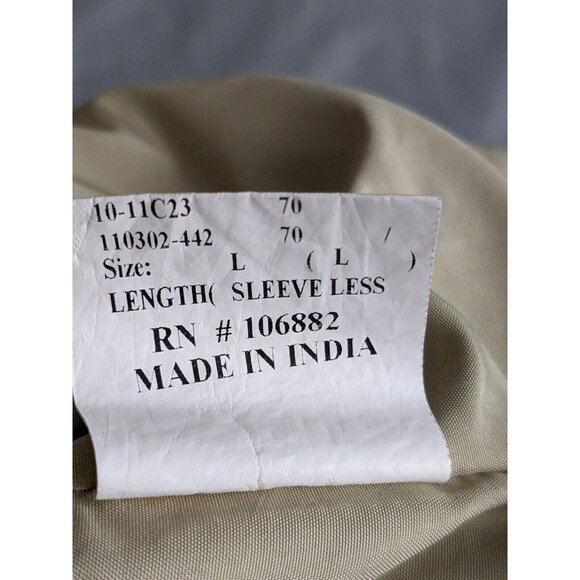 Equine Couture Vest Red Front Riding Horse Patch Full Zip Womens Size L - Picture 9 of 11